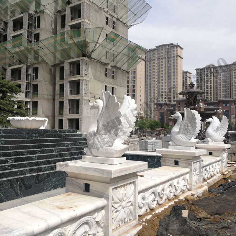 石雕噴泉，石雕天鵝噴泉，大理石天鵝噴泉2.jpg